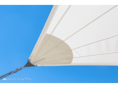 Solaria waterproof - our best radial cut shade sail