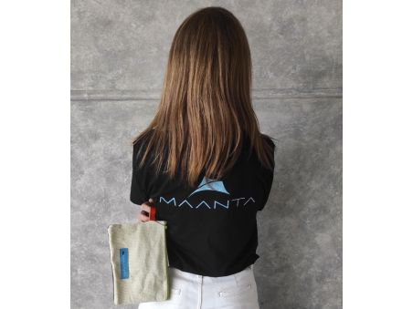 Recycling Clutch Bag: Made from recycled shade sail fabric