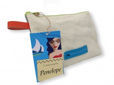 Penelope -  Clutch bag from creative recycling