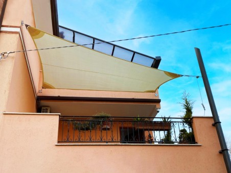 Saill breathable - windproof quality shade sail 320 gsm