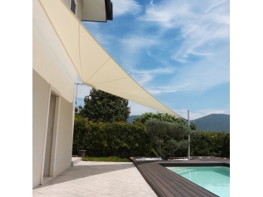 Solaria Waterproof - Our best radial cut shade sail
