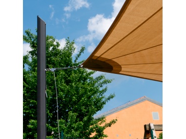 Alu Simple - Pole for shade sails with variable height