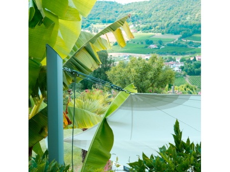 Heavy Duty Shade Sail Pole 9' 6" Variable Height