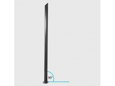 Heavy Duty Shade Sail Pole 9' 6" Variable Height