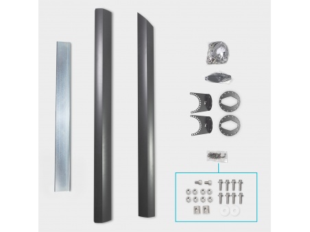 Heavy Duty Shade Sail Pole 9' 6" Variable Height