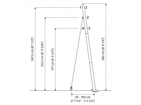 EZ Mast Stainless Steel - the 304 Stainless Steel Pole for Shade Sails