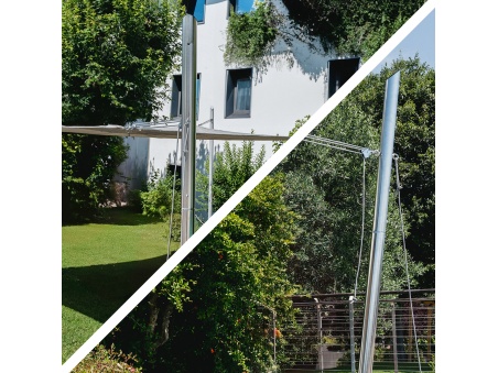 EZ Mast Stainless Steel - the 304 Stainless Steel Pole for Shade Sails