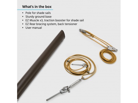 EZ Mast - the New Posts for Shade Sails