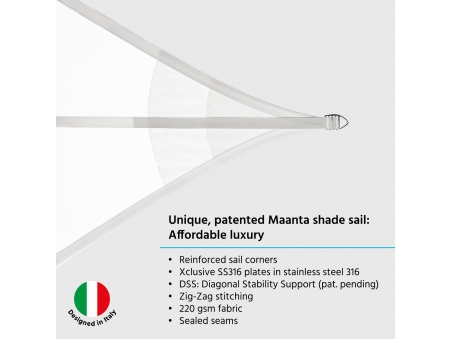 EZ Breez: The Only Patented Waterproof Shade Sail