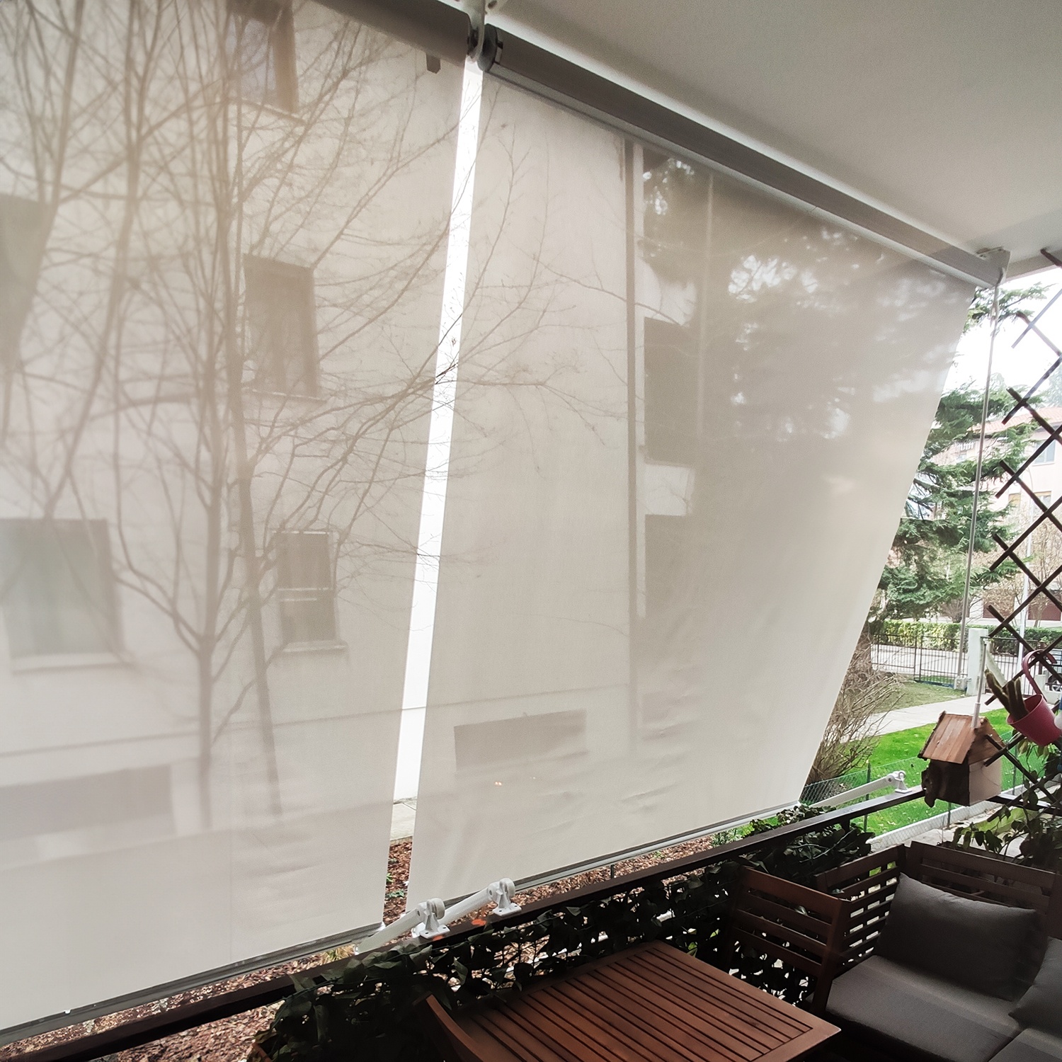 Outdoor roller blinds discount