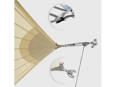 Wall Mounting Kit Muscle x3 - Wall anchoring with pulleys