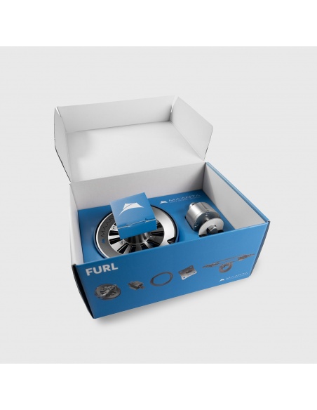 SolariA Furl Breathable Roll-Up - Our best retractable, radial-cut sun shade sail