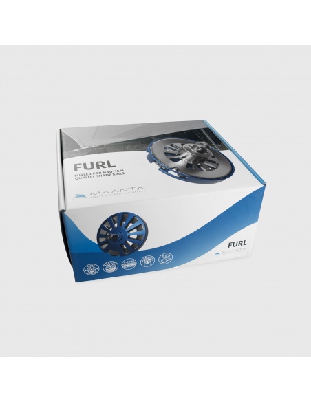 Solaria Furl Waterproof: Radial retractable roll-up sun shade sail