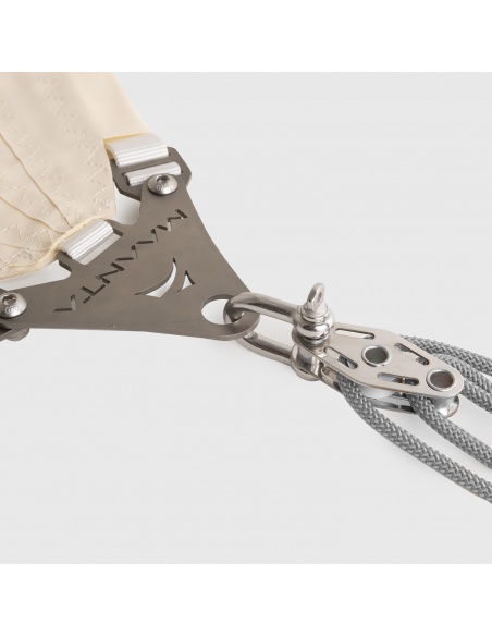 Muscle x3 Pole with traction booster, Fixing Pulley For Shade Sails