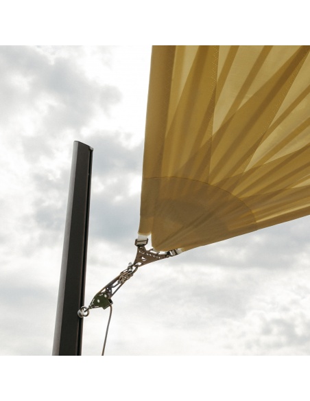 Muscle x3 Pole with traction booster, Fixing Pulley For Shade Sails