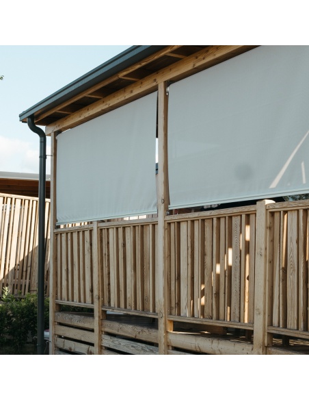 Reef Roll - Outdoor Roller Shade with Cable Guide Standard Sizes