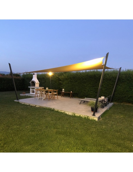 Outdoor spotlight for shade sails Easy Lamp