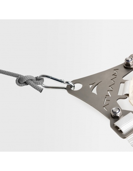 Kit Fittings  / Wall Mounting For Shade Sails With 2m Nautical Rope