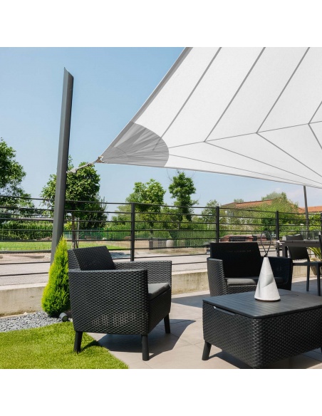 Solaria +Plus Waterproof - The evolution of our best radial cut shade sail