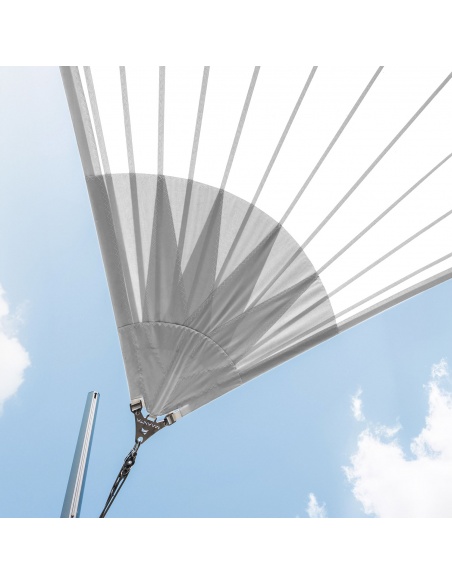 Solaria +Plus Waterproof - The evolution of our best radial cut shade sail