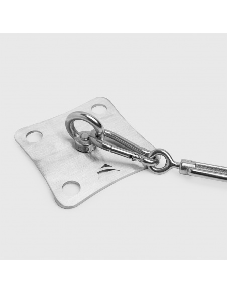 Wall Mounting Kit For Shade Sails with big plate and tensioner EZ Wall Fix