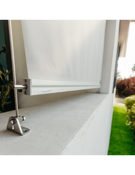 Outdoor Roller Shades With Cable Guides At The Best Price Online