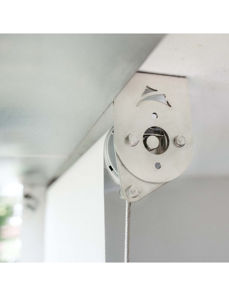 Outdoor Roller Shades With Cable Guides At The Best Price Online