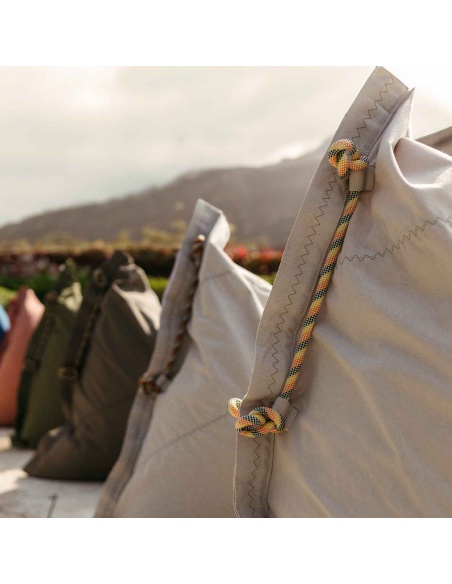 Randa: the Unique Bean Bag with Radial Design for Outdoors and Indoors