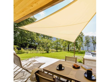 Solaria waterproof - our best radial cut shade sail