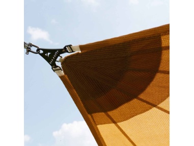 Solaria breathable - our best radial cut shade sail