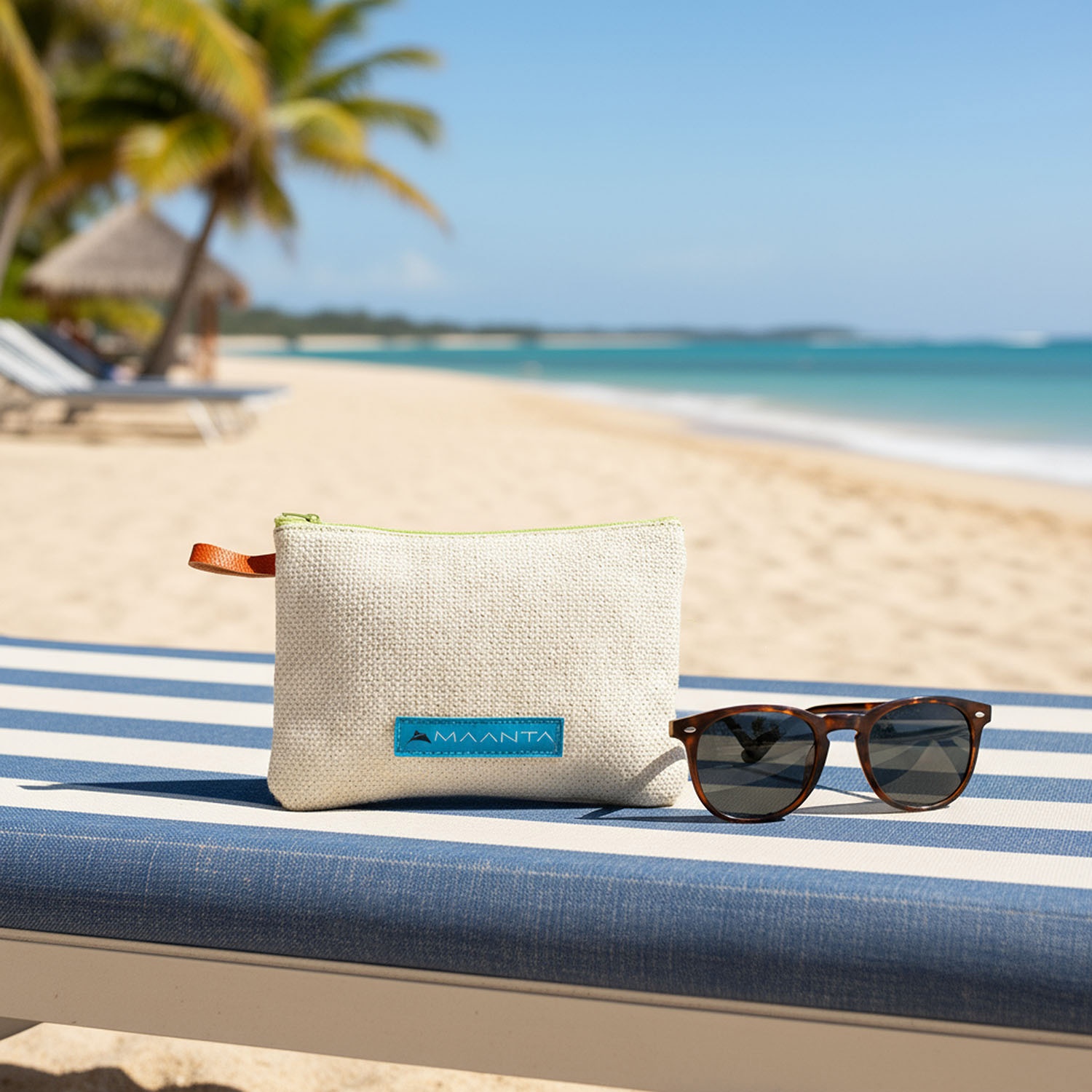 Recycling Clutch Bag: Made from recycled shade sail fabric 2