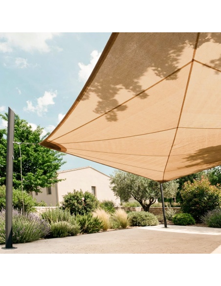 Solaria Breathable - Our best windproof radial cut shade sail
