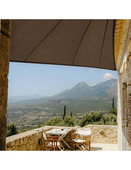 Solaria Breathable - Our best windproof radial cut shade sail