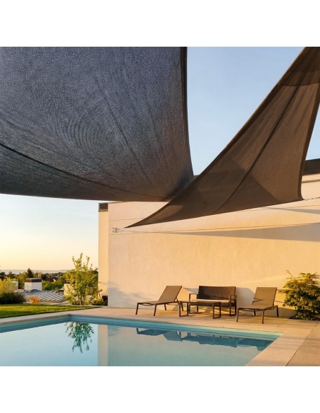 Solaria Breathable - Our best windproof radial cut shade sail