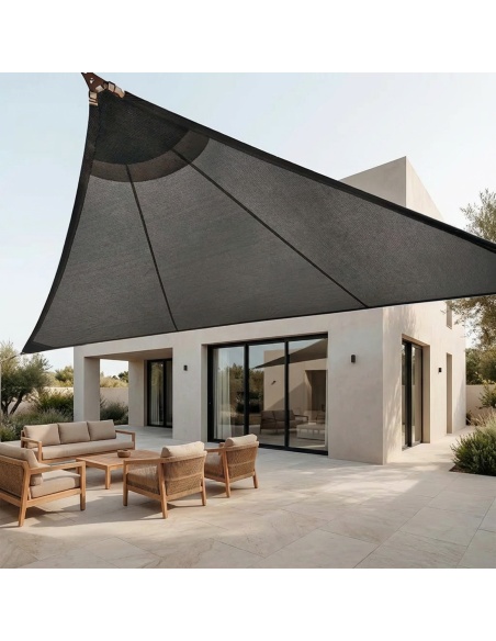 Solaria Breathable - Our best windproof radial cut shade sail