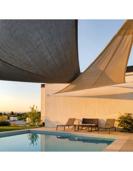 Solaria Breathable - Our best windproof radial cut shade sail