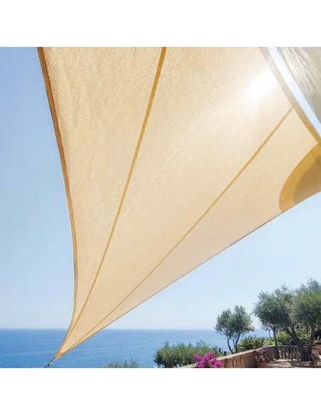Solaria Breathable - Our best windproof radial cut shade sail