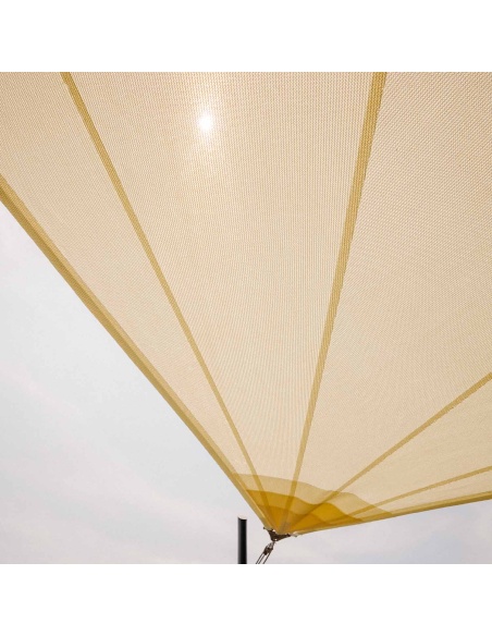 Solaria Breathable - Our best windproof radial cut shade sail