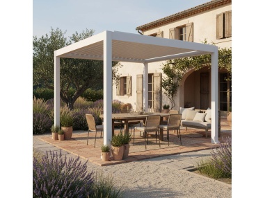 Lyra T6 - Pergola bioclimatica con lamelle orientabili