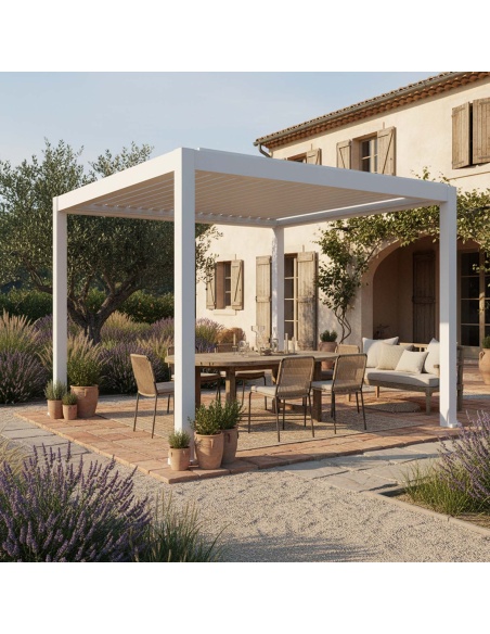 Lyra T6 - Pergola bioclimatica con lamelle orientabili