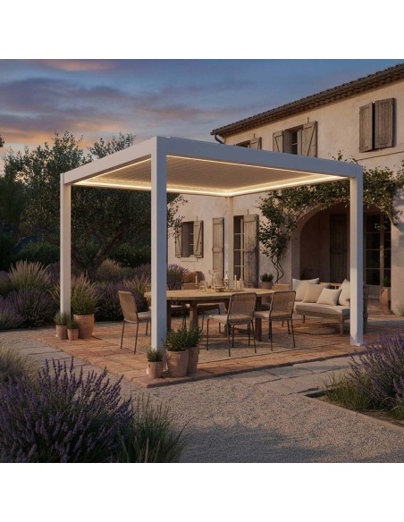 Lyra T6 - Pergola bioclimatica con lamelle orientabili