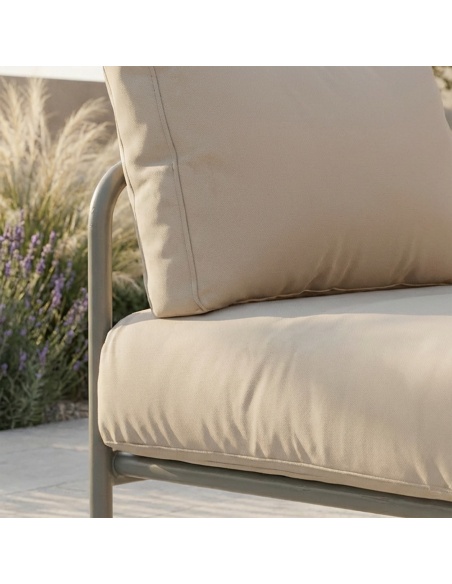 Melina: Outdoor lounge set with extra-thick cushions