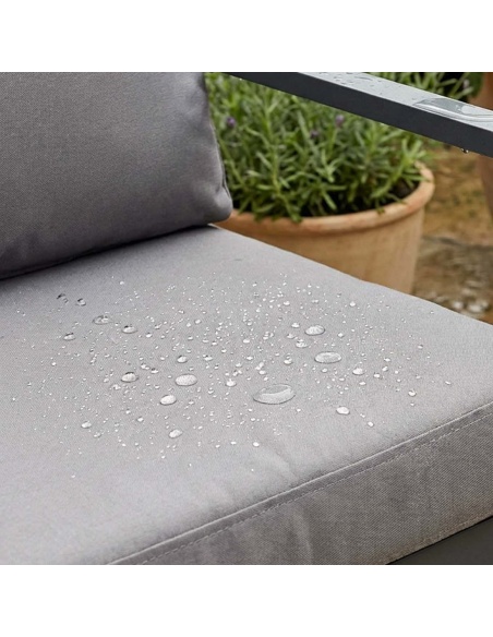 Siena patio conversation set aluminium modern