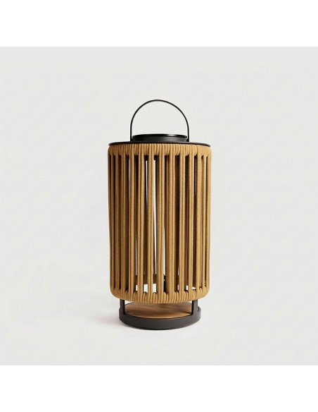 Marinea: Outdoor Lamp in Braided Rope