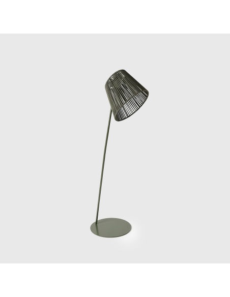 Ropelle: Designer Solar Outdoor Lamp 63 in