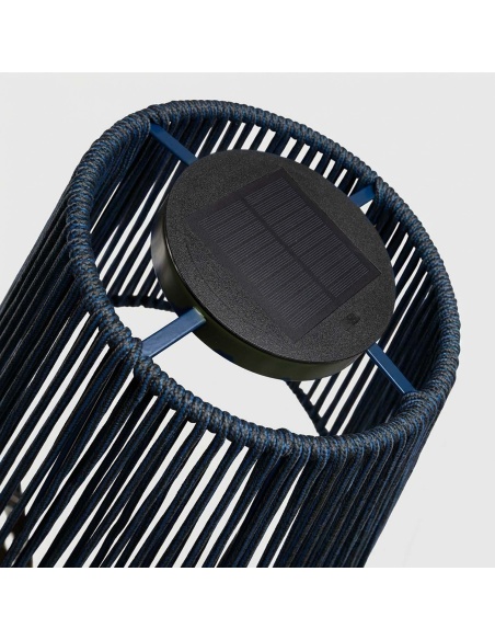 Ropelle: Designer Solar Outdoor Lamp 63 in