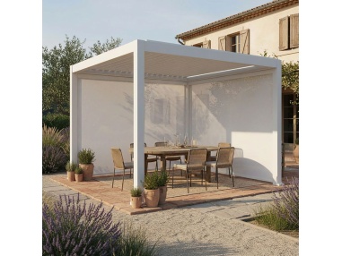 Manual Zip Screen x Lyra T6 - Chiusura ZIP per pergola bioclimatica