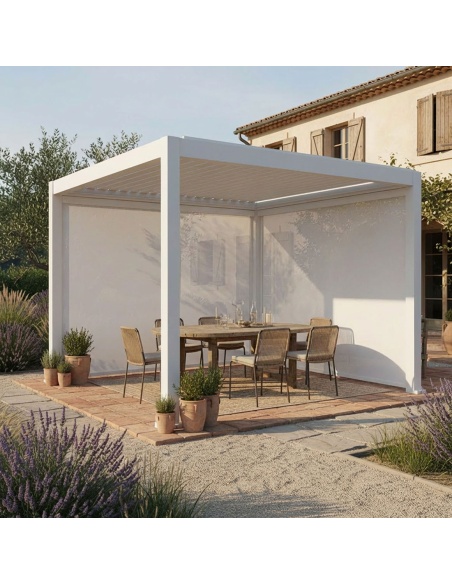 Manual Zip Screen x Lyra T6 - Chiusura ZIP per pergola bioclimatica
