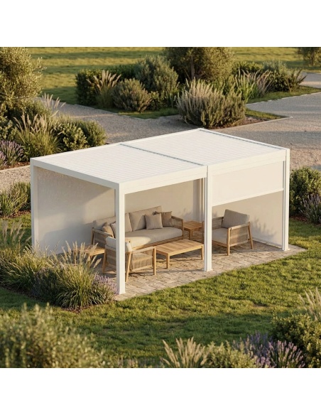 Manual Zip Screen x Lyra T6 - Chiusura ZIP per pergola bioclimatica