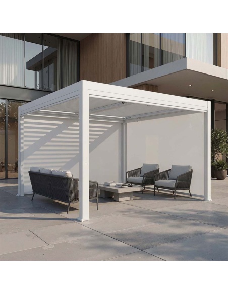 Manual Zip Screen x Lyra T6 - Chiusura ZIP per pergola bioclimatica